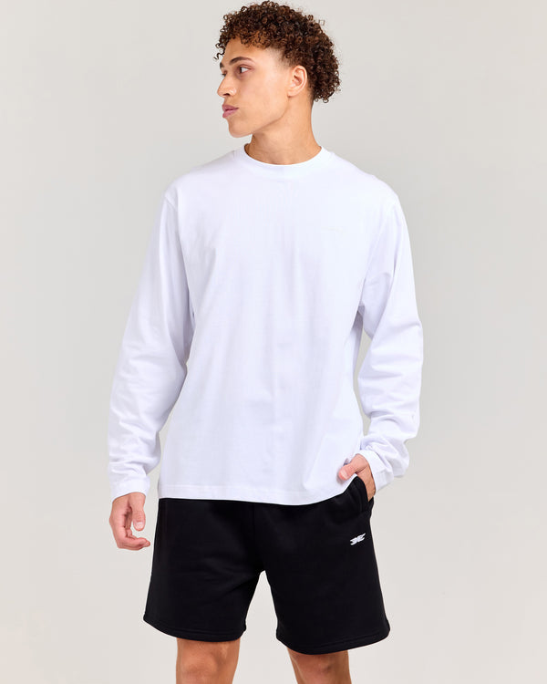 Mens Long Sleeve - White