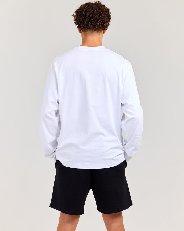 Mens Long Sleeve - White