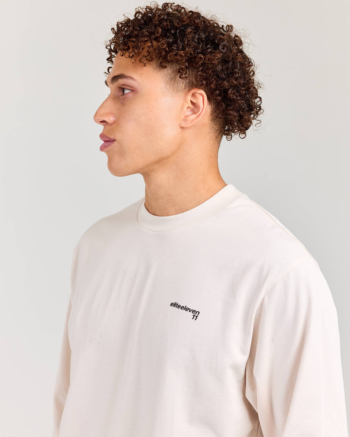 Mens Long Sleeve - Bone