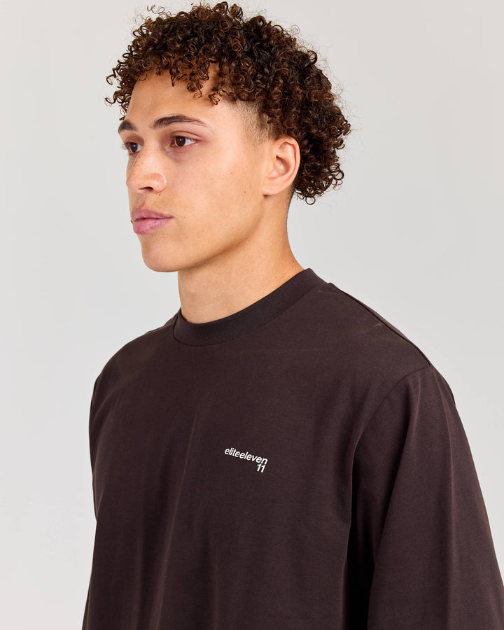 Mens Long Sleeve - Coffee Bean