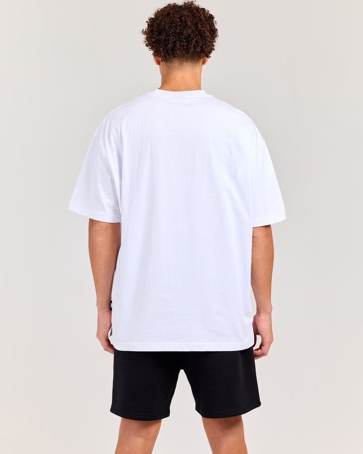 V3 Oversized Classic Tee - White