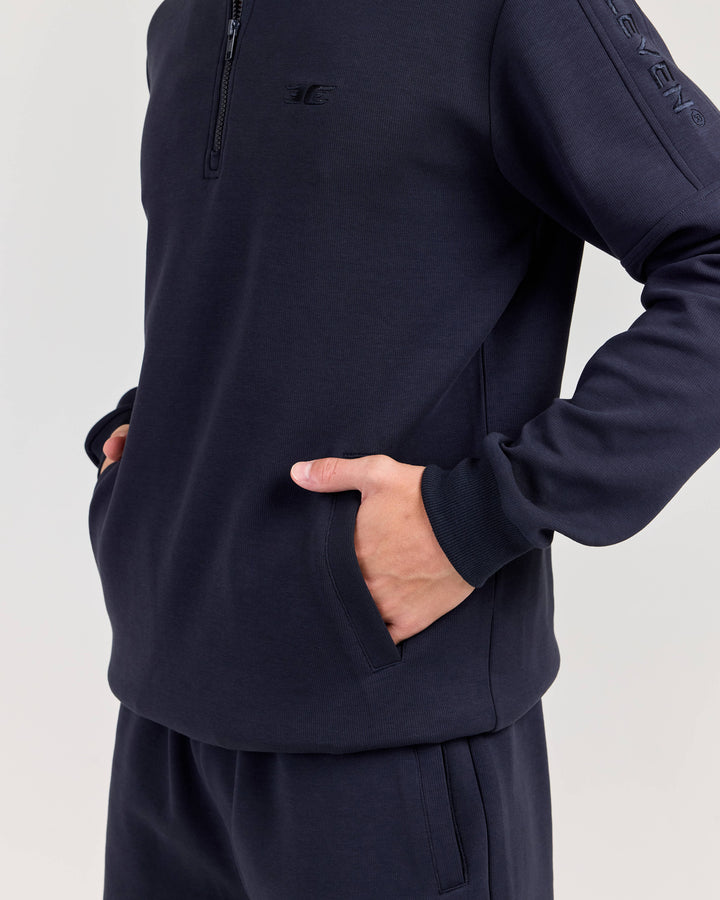 Division 1/4 Zip - Navy