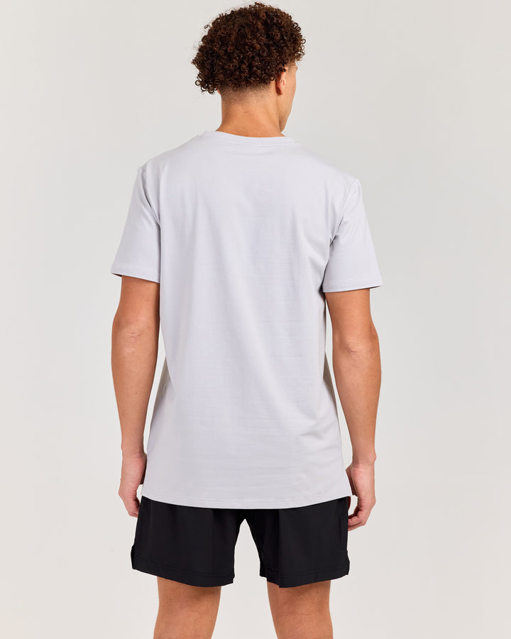 Stack Registered Tee - Light Grey