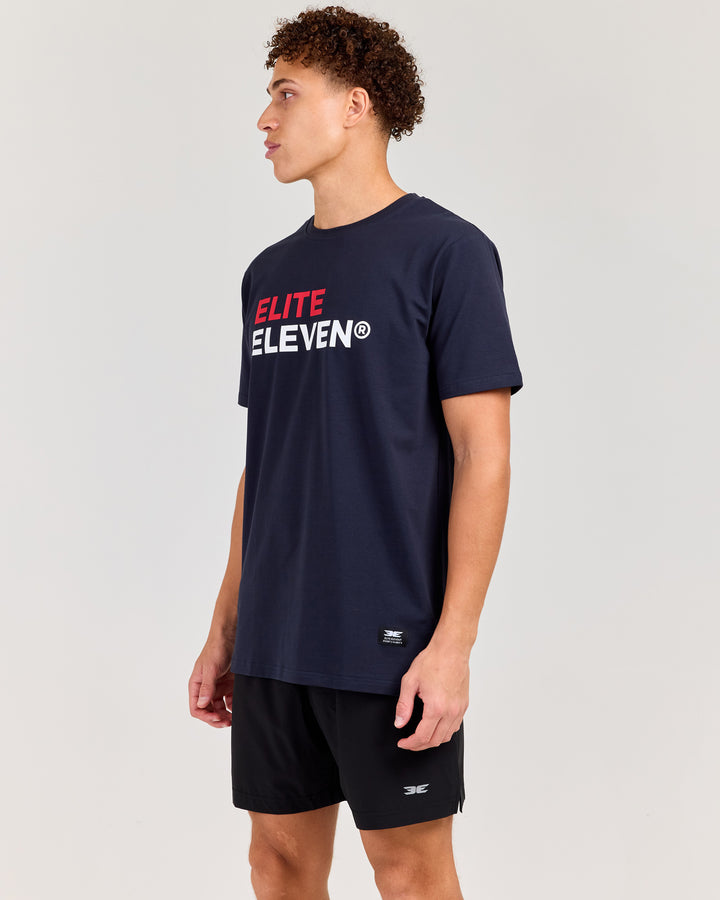 Stack Registered Tee - Navy
