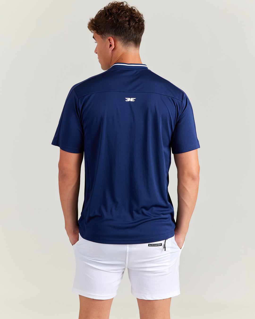 Advantage Zip Tee - Navy
