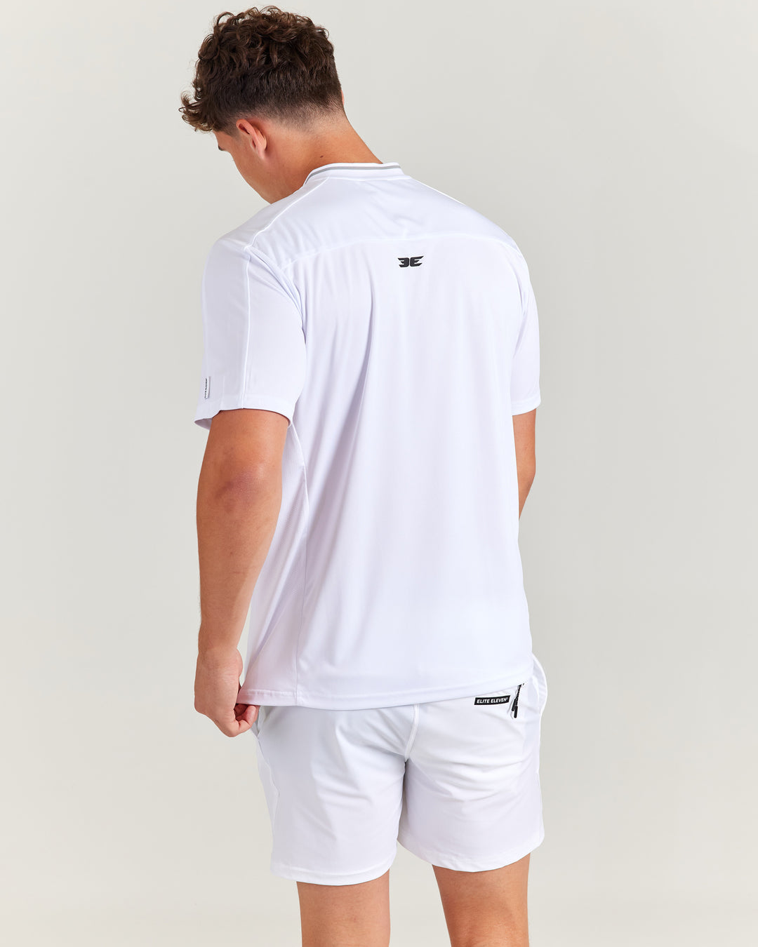 Advantage Zip Tee - White