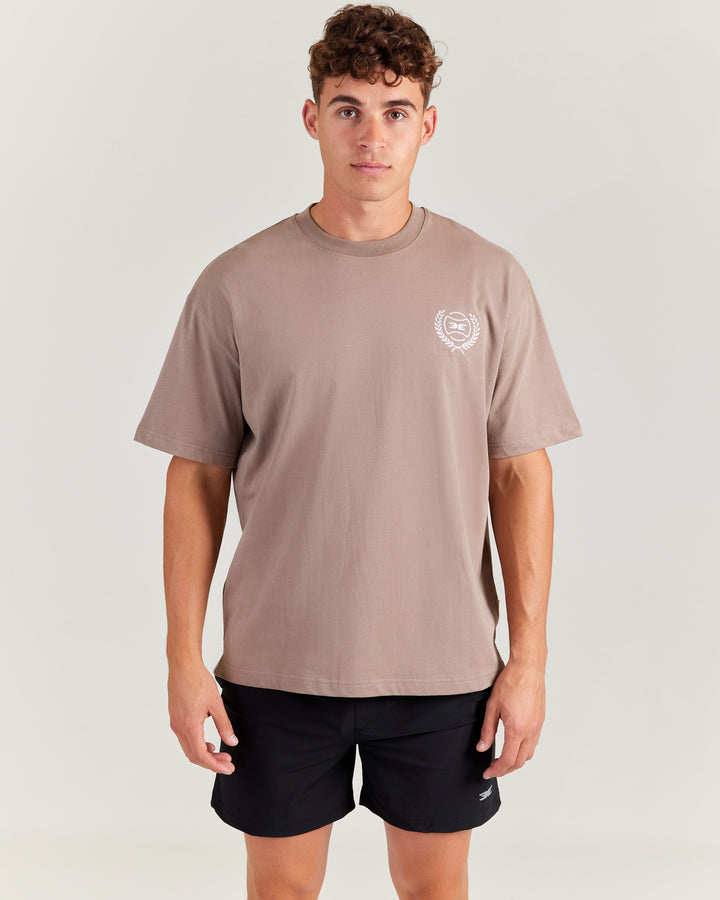 Men's Heritage Tee - Dark Taupe