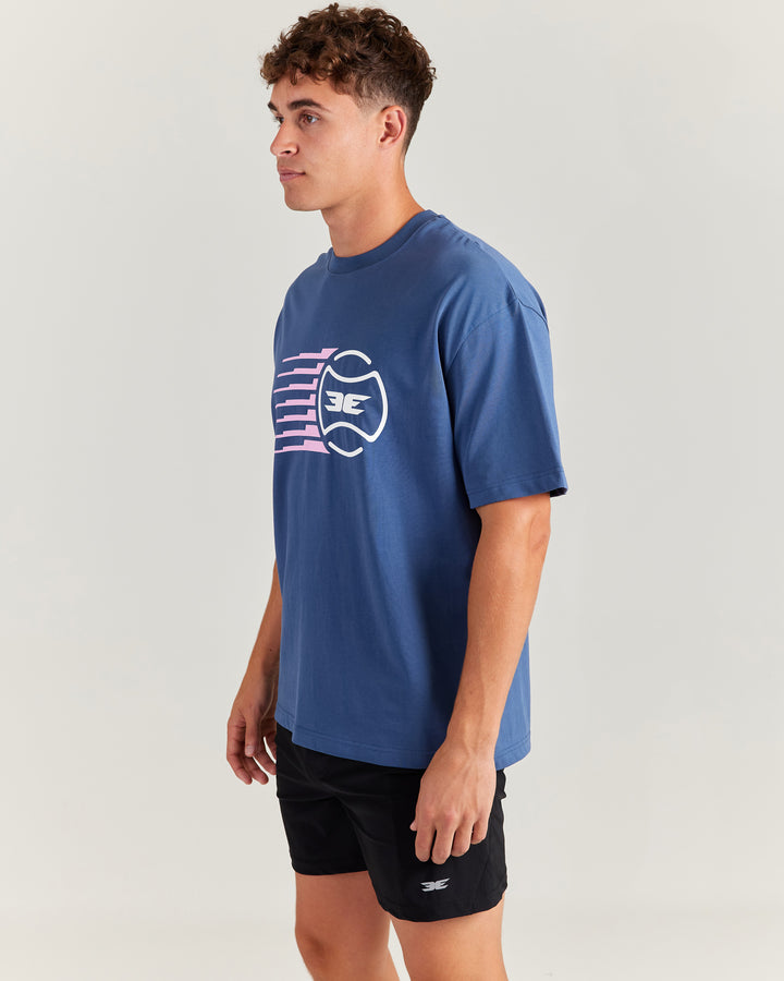 Men's Empire Tee - Steel Blue