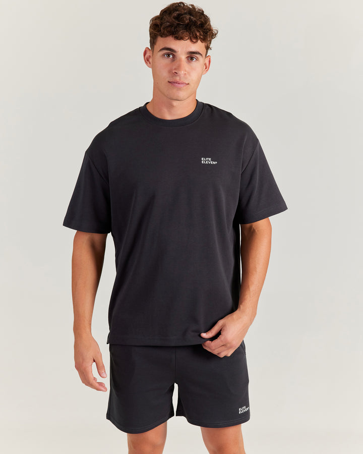 VersaFit Oversized Tee - Slate