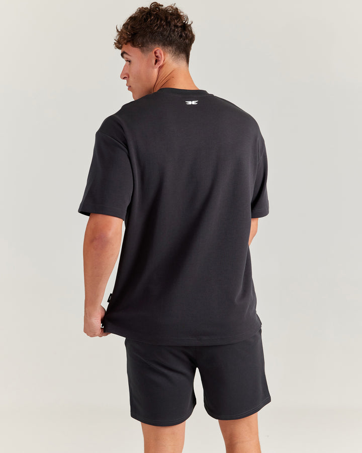 VersaFit Oversized Tee - Slate
