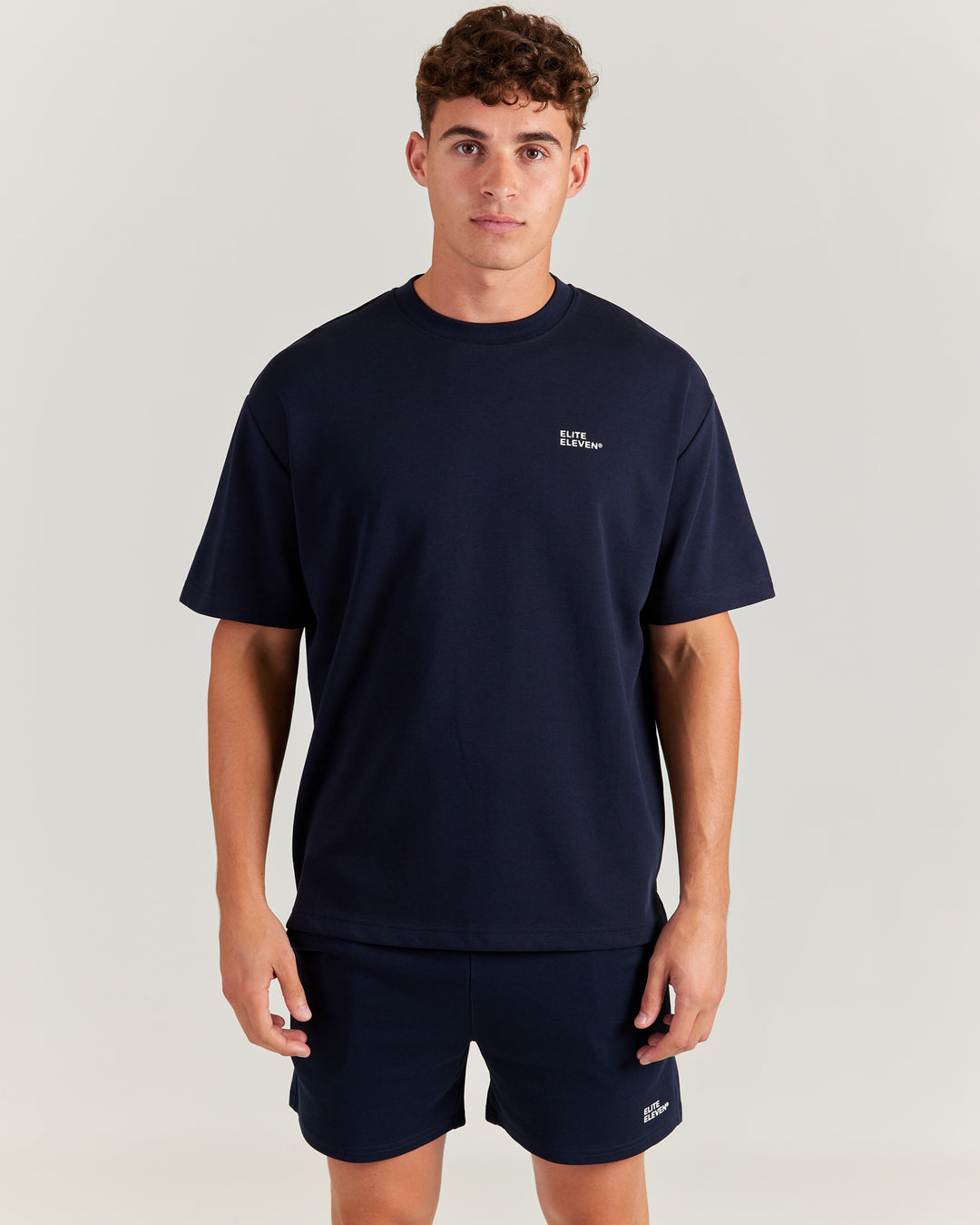 VersaFit Oversized Tee - Navy