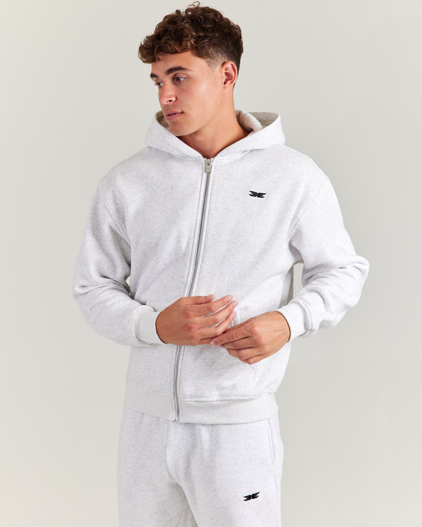 Classic Zip Through - Polar Grey – Elite Eleven