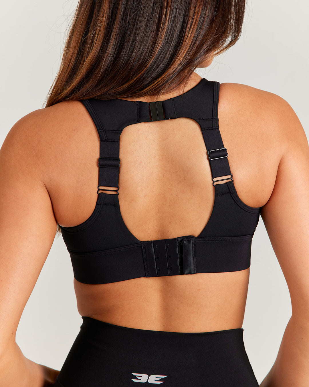 High Support Performance Bra - Black