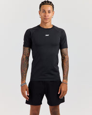 Men's Elite Seamless Slim Tee - Charcoal
