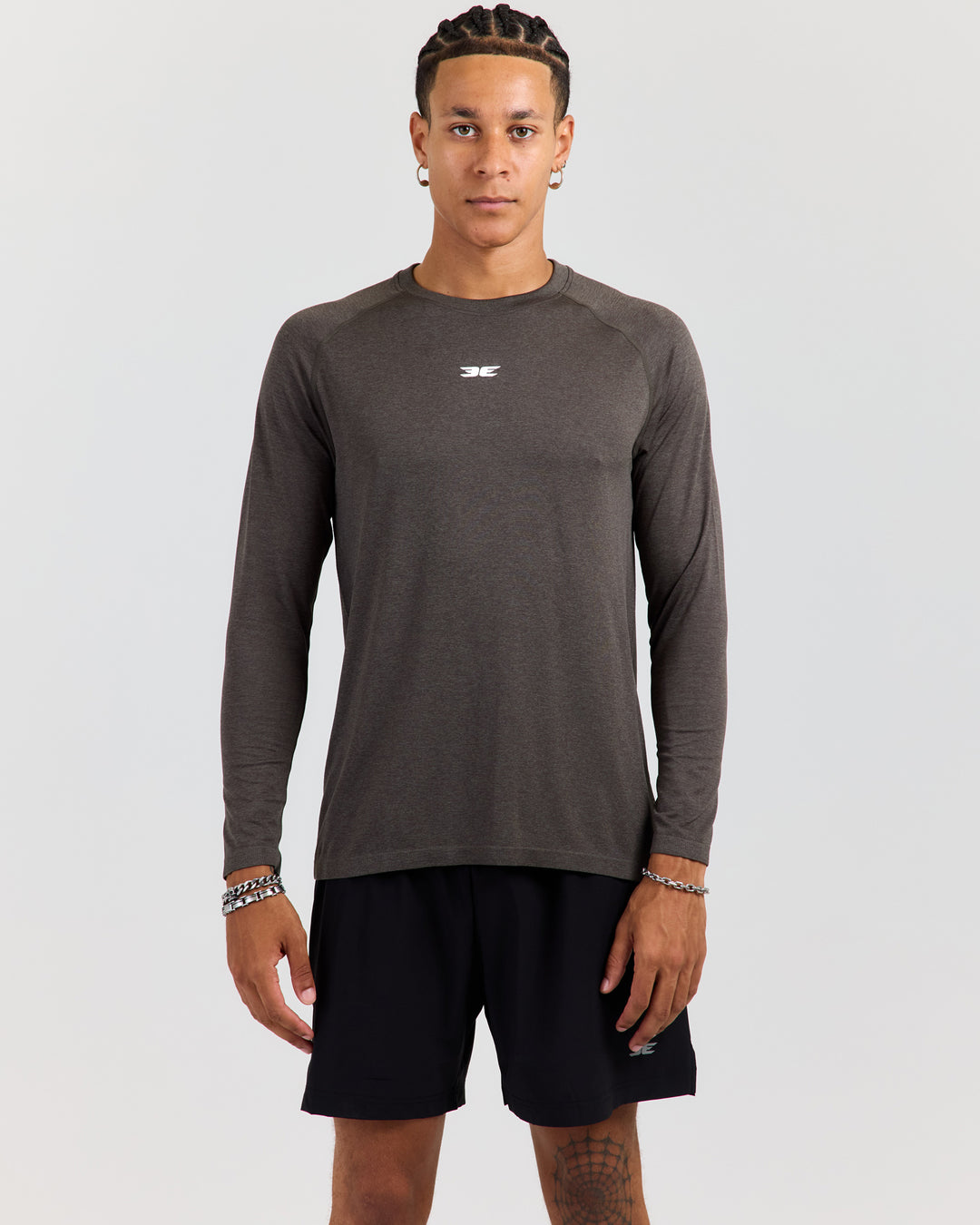 Men's Elite Seamless Long Sleeve - Olive Green