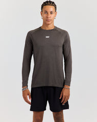 Men's Elite Seamless Long Sleeve - Olive Green