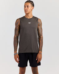 Men's Elite Seamless Tank - Olive Green