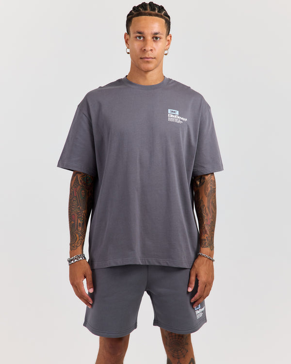 Legacy Tee - Cool Grey