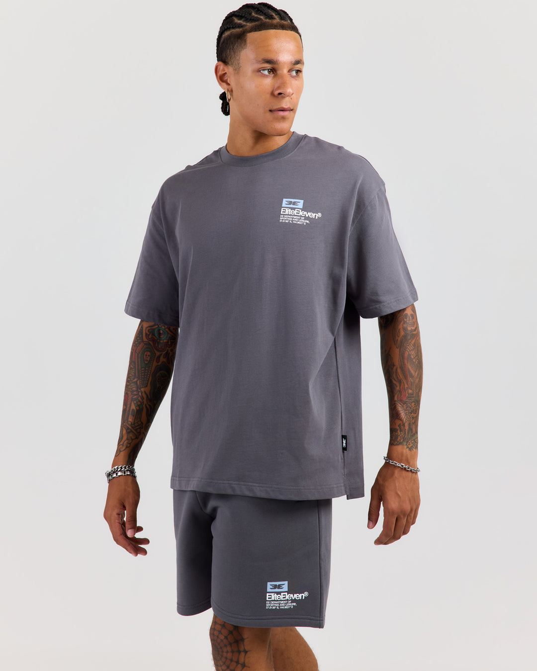 Legacy Tee - Cool Grey