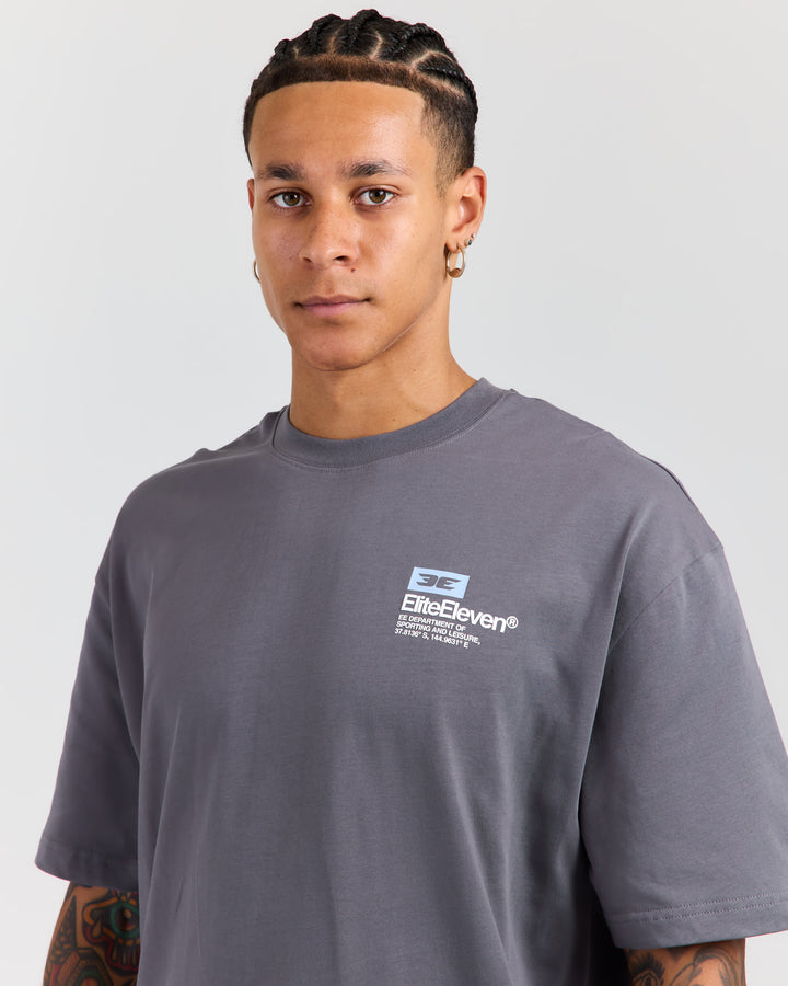 Legacy Tee - Cool Grey