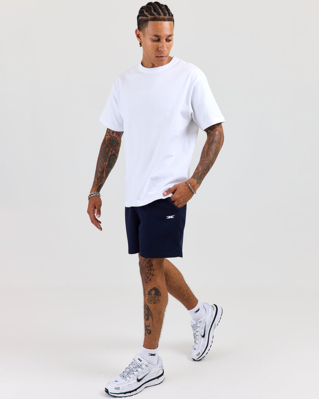 Waffle Shorts - Navy