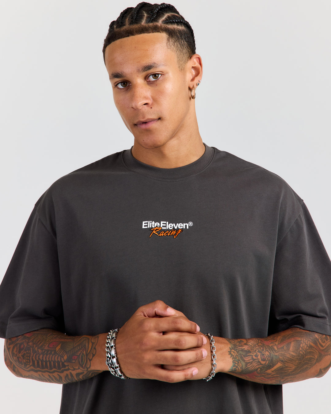 Motorsport Oversized Tee - Slate