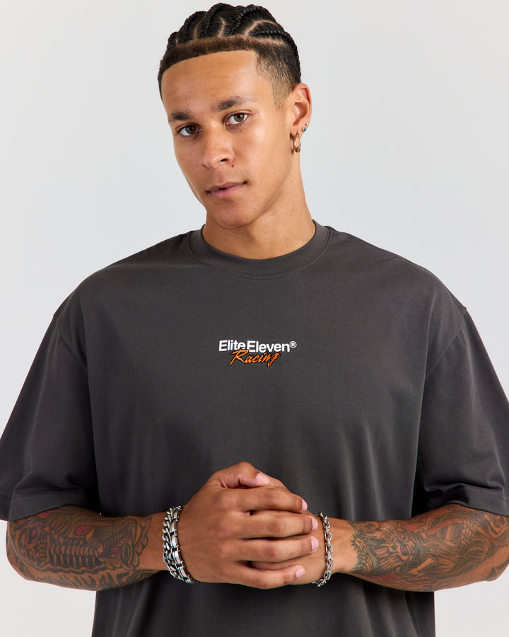 Motorsport Oversized Tee - Slate