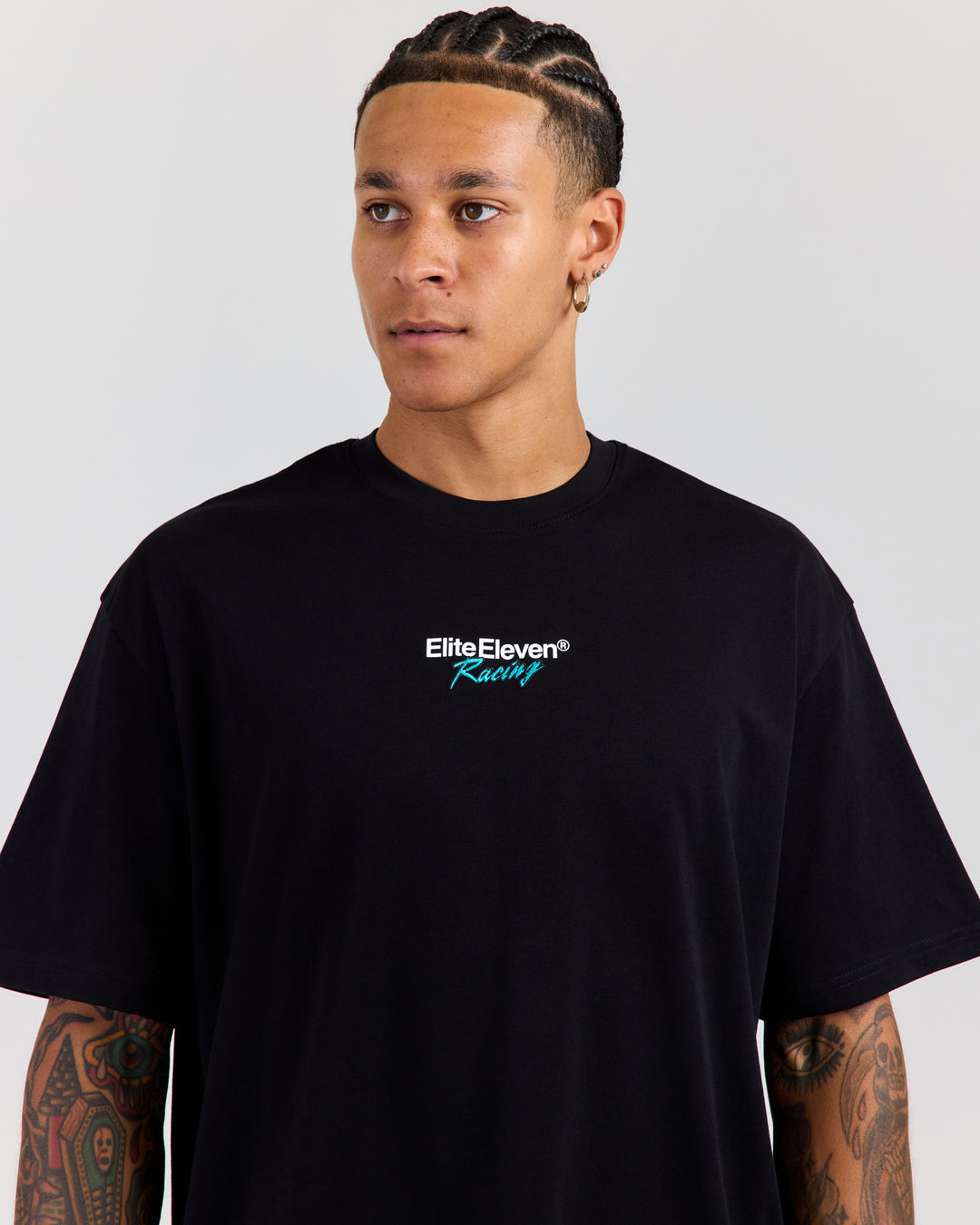 Motorsport Oversized Tee - Black