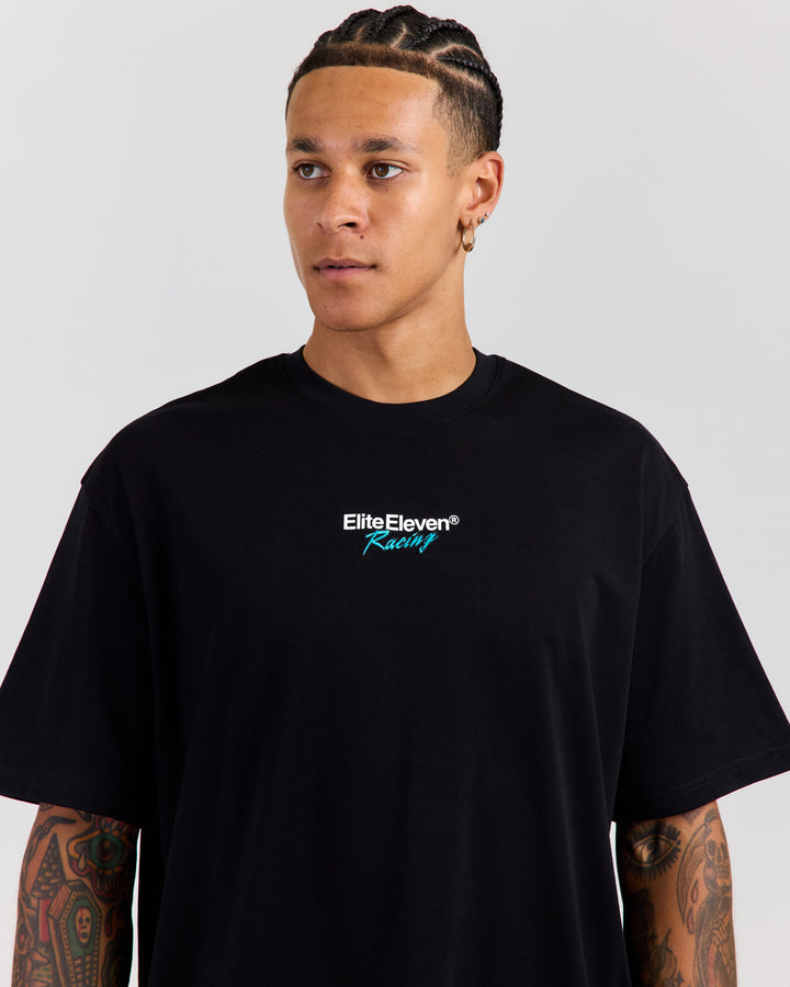 Motorsport Oversized Tee - Black