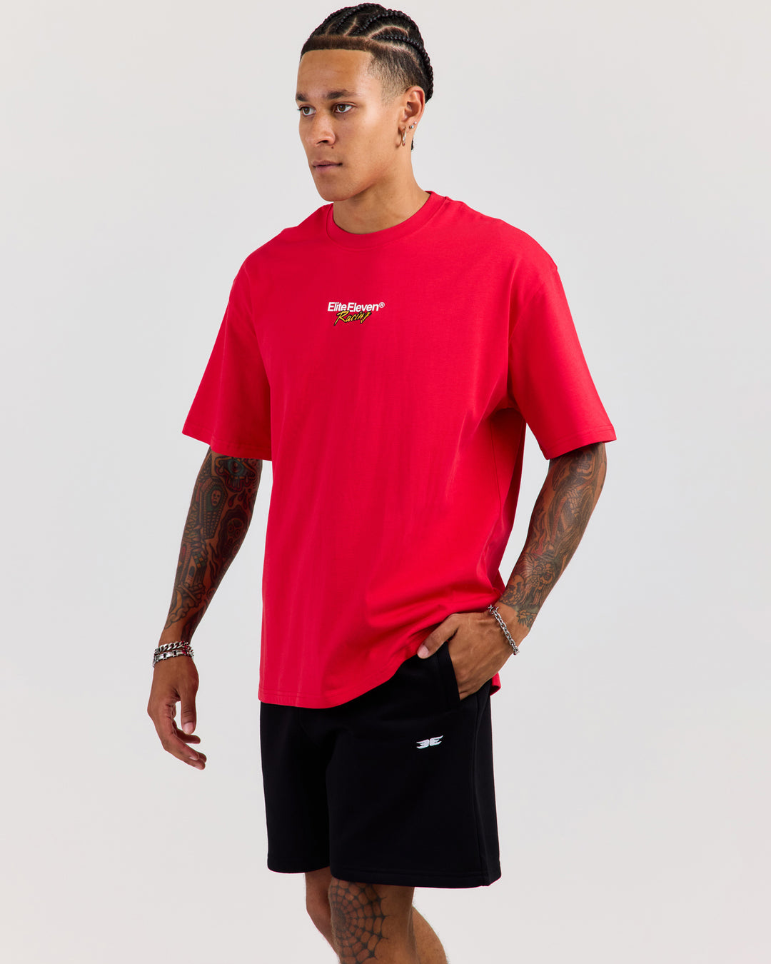 Motorsport Oversized Tee - Red