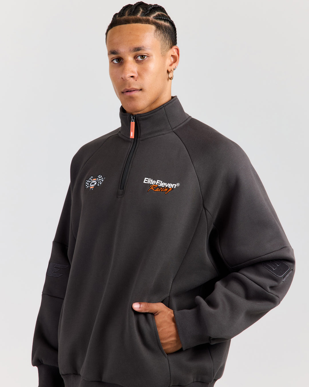 Motorsport 1/4 Zip - Slate