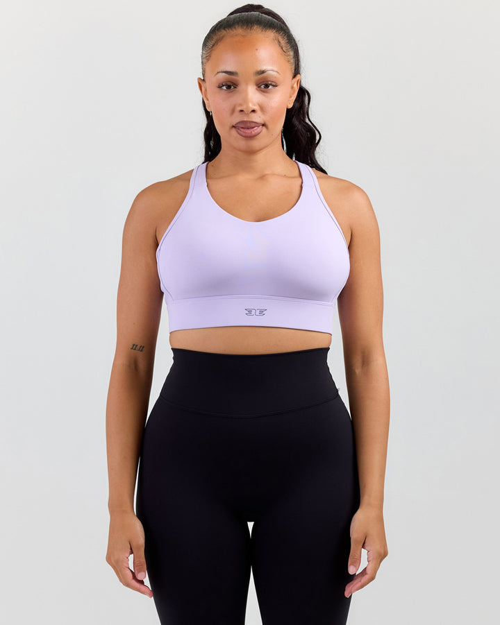 High Support Performance Bra - Grape