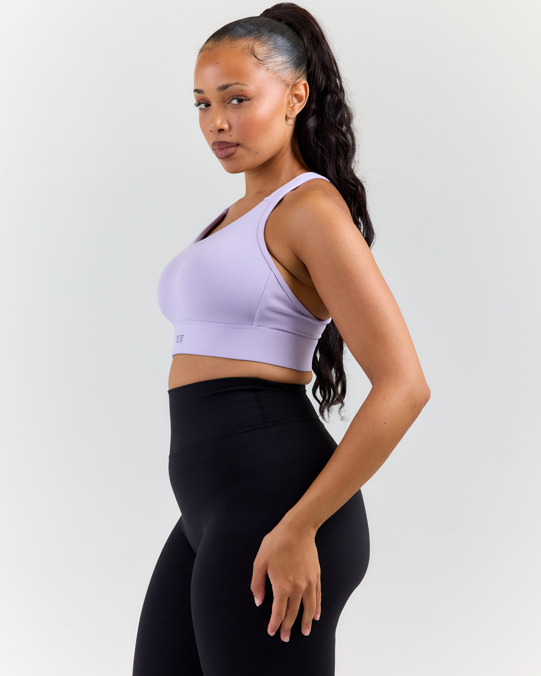 High Support Performance Bra - Grape