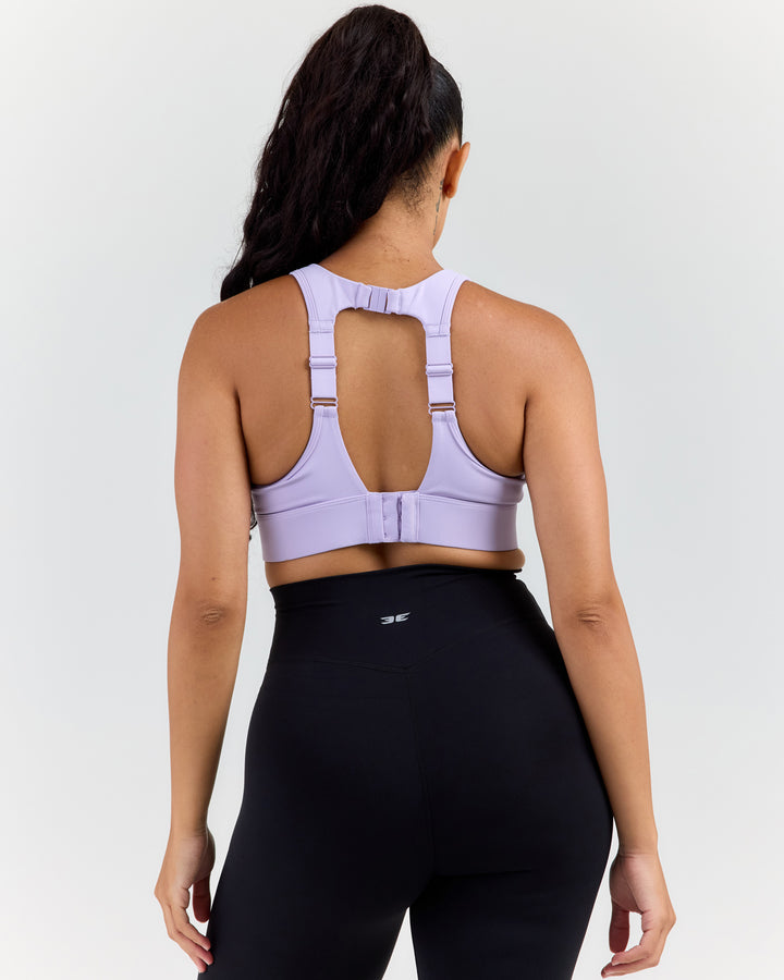 High Support Performance Bra - Grape