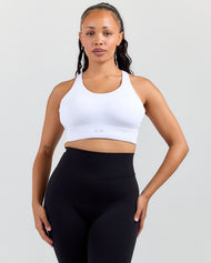 High Support Performance Bra - White