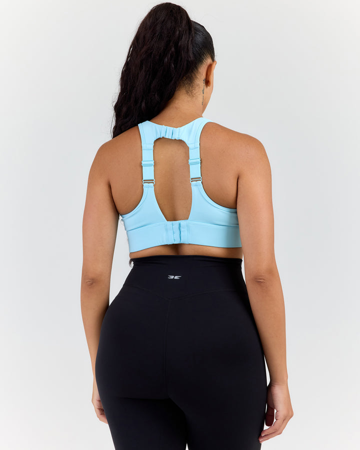 High Support Performance Bra - Ice Blue