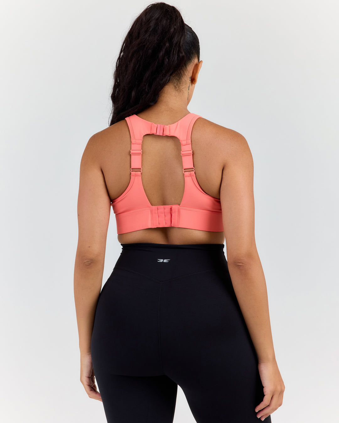 High Support Performance Bra - Coral