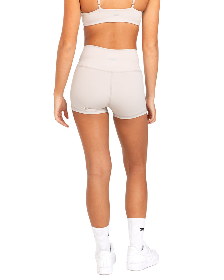 Aura SF Micro Shorts - Oat Latte