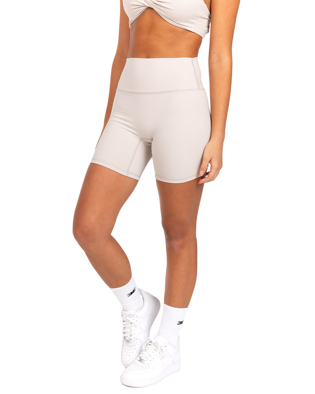 Aura SF Shorts - Oat Latte