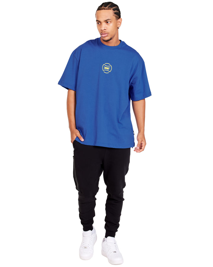 EE Tennis Oversized Tee - Blue