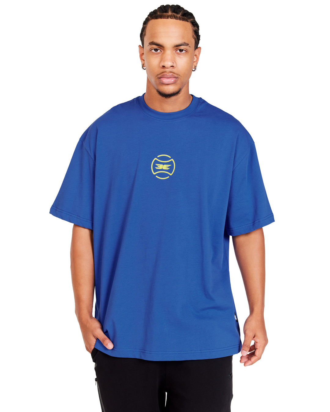 EE Tennis Oversized Tee - Blue