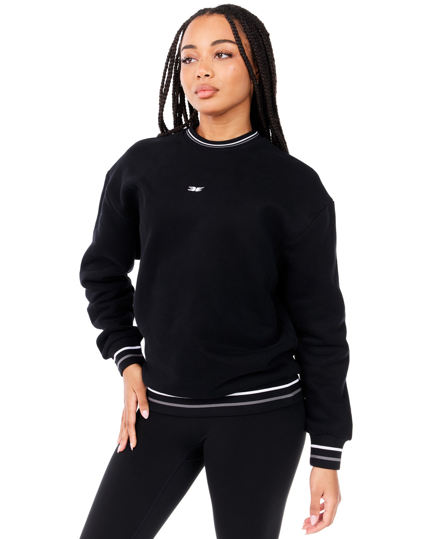 Alpine Crewneck - Black – Elite Eleven