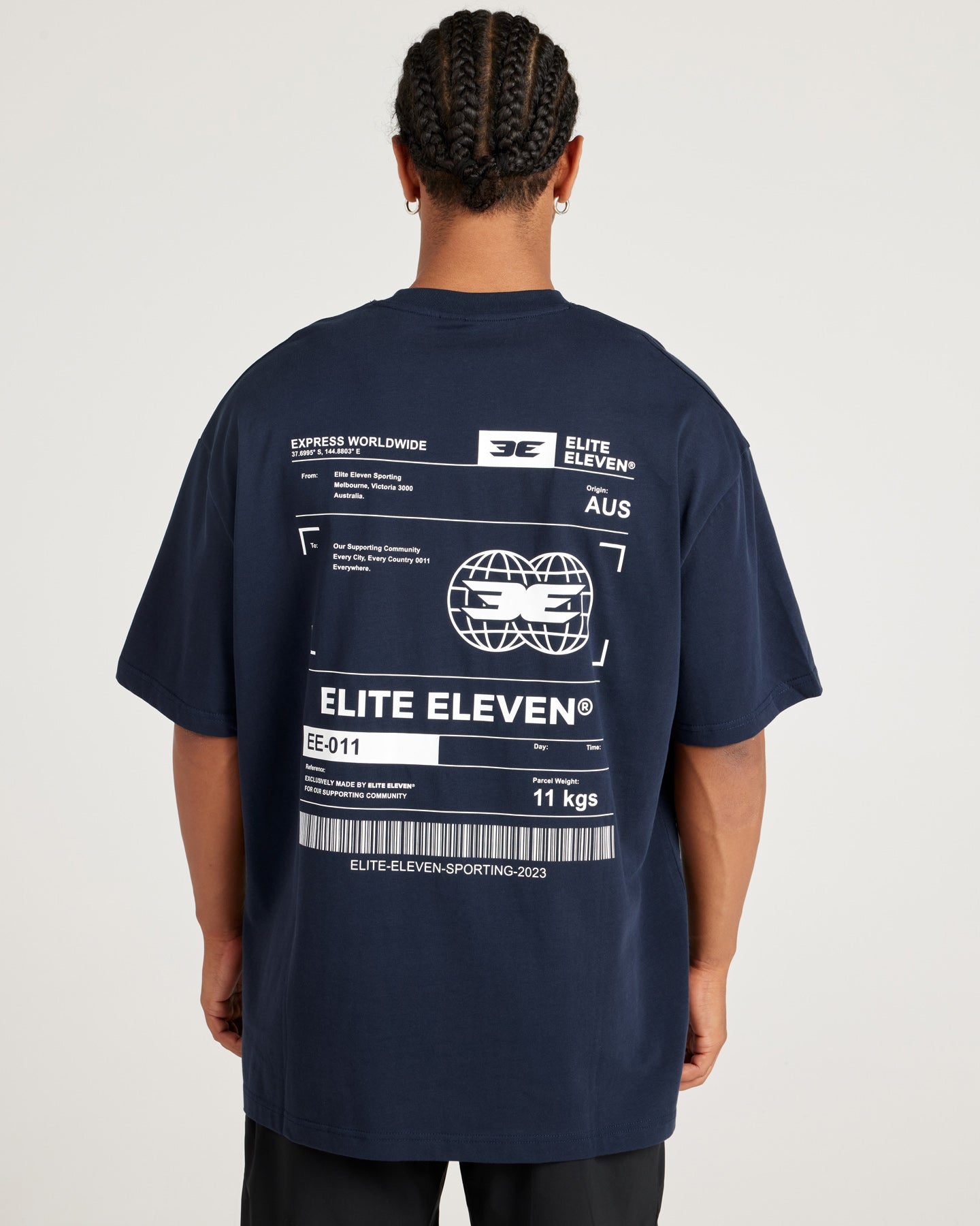Express Tee - Navy – Elite Eleven