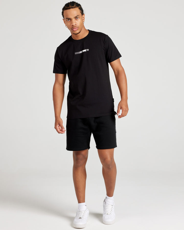 Pursuit Fitted Tee - Black