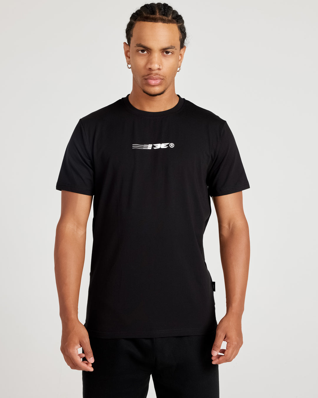 Pursuit Fitted Tee - Black