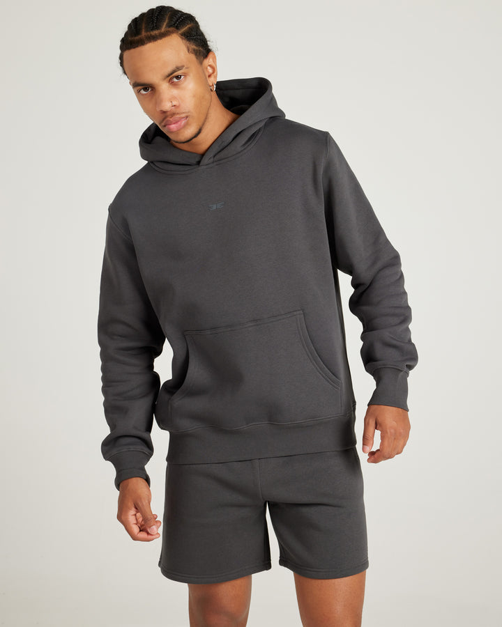 Omni Men's Fitted Hoodie - Charcoal