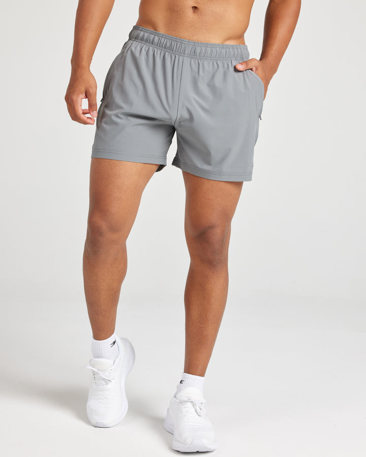 4" Elite Aero Shorts - Grey