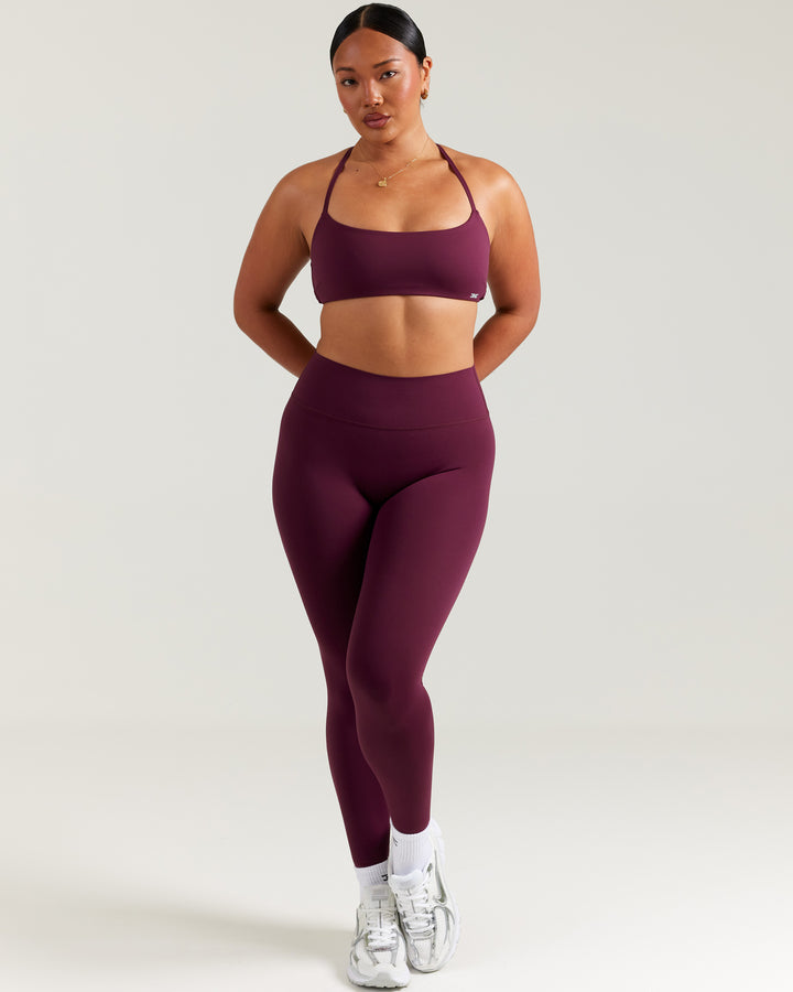 Airey Petite Leggings - Cherry Cola