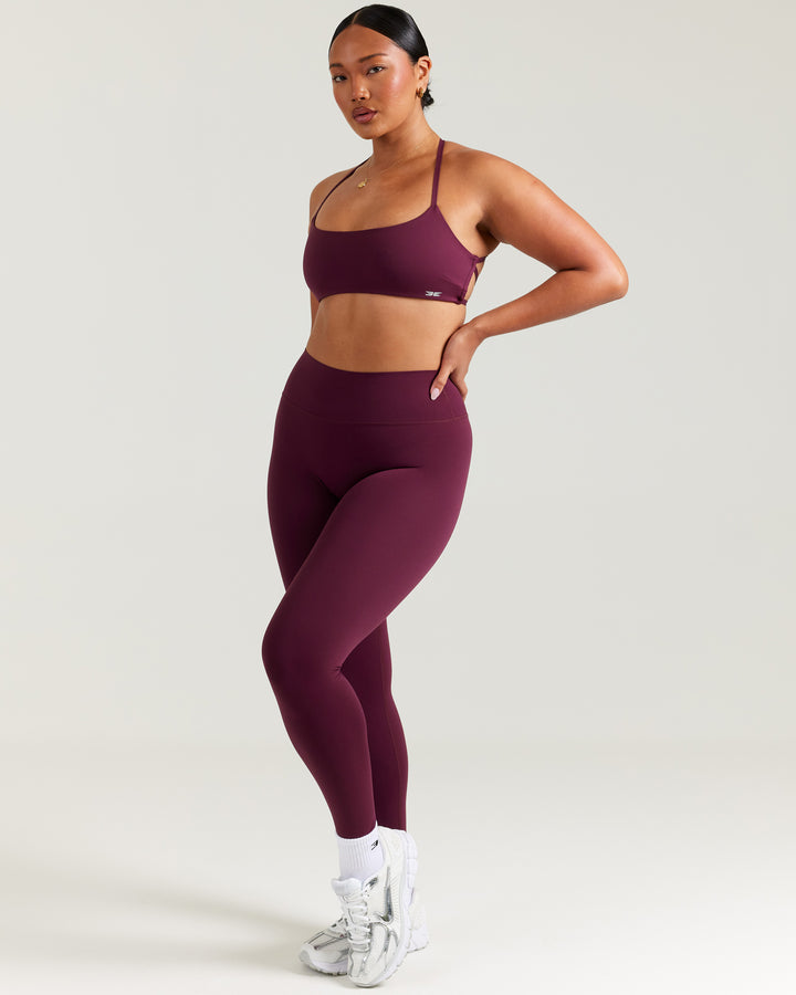 Airey Petite Leggings - Cherry Cola