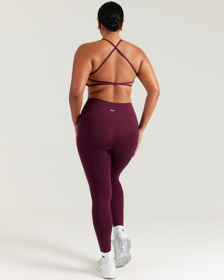 Airey Petite Leggings - Cherry Cola